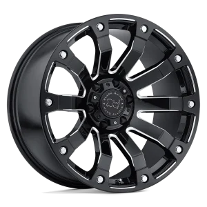 Black Rhino – SELKIRK – Black – 17″x9″ -12mm – Summer Wheels – 1790SLK-25127B78